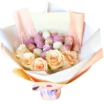 Букет из клубники Кремовый рай